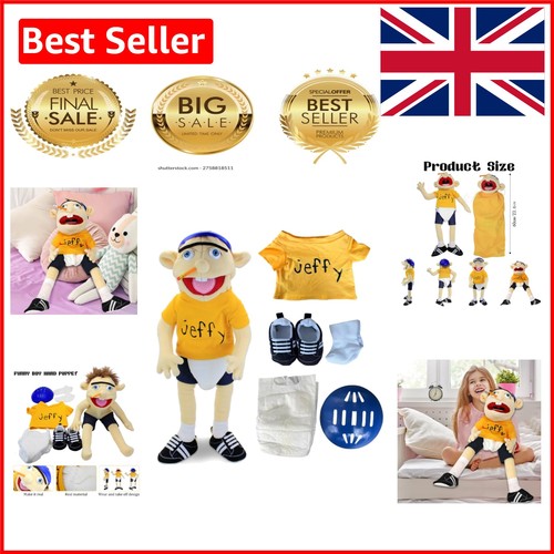 Delightful jeffy puppet plush - delightful,