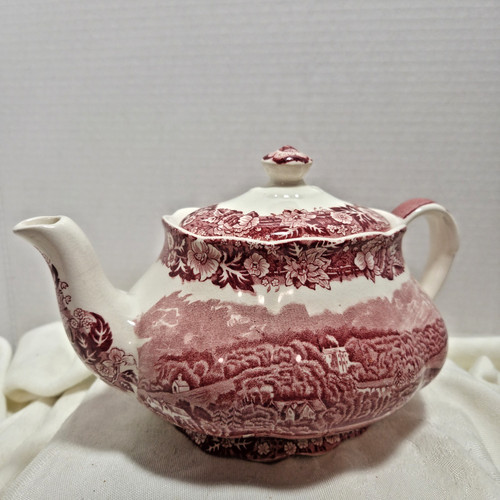 Teapot palissy pottery england - teapot,