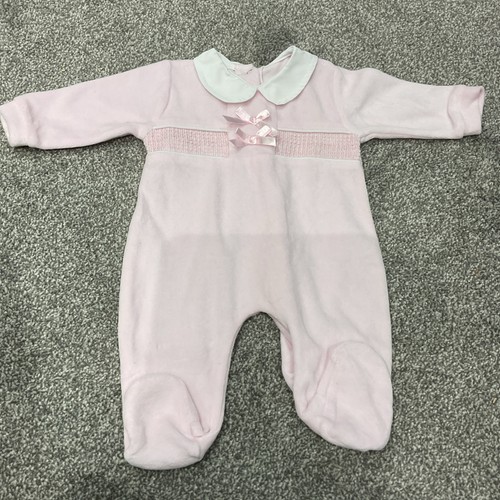 Baby girl pink sleepsuit - baby,