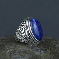925 Silver Men Lapis Lazuli