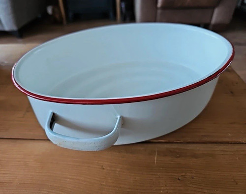 Vintage retro white enamel - white,