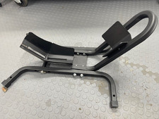 MOTORCYCLE MOTORBIKE FRONT WHEEL CHOCK STORAGE VAN TRANSPORT PADDOCK STAND UK