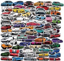 100PC Cool JDM Graffiti Sticker Bomb Skate Laptop PVC Stickers Car Decal Gift UK
