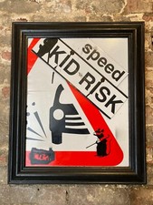 Graffiti Painting , using reflective signs looks amazing .