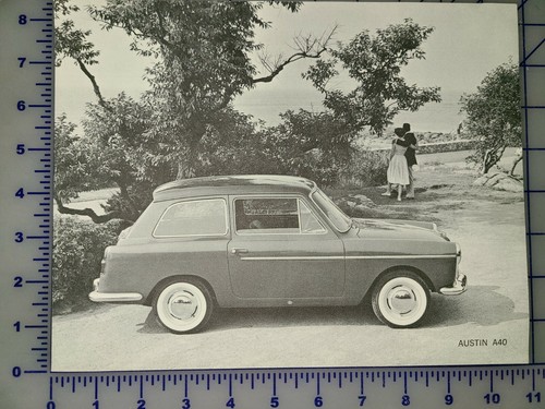 1960 austin a40 brochure - a40,