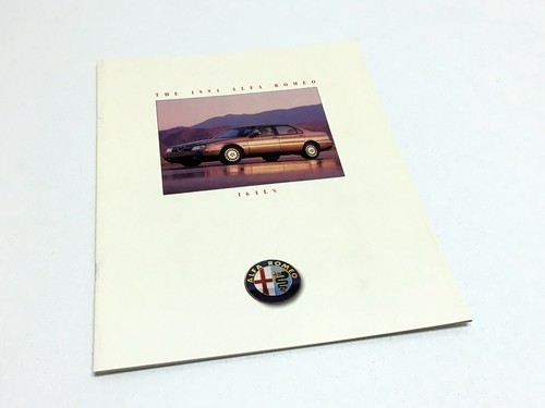 1994 alfa romeo 164ls brochure - romeo,