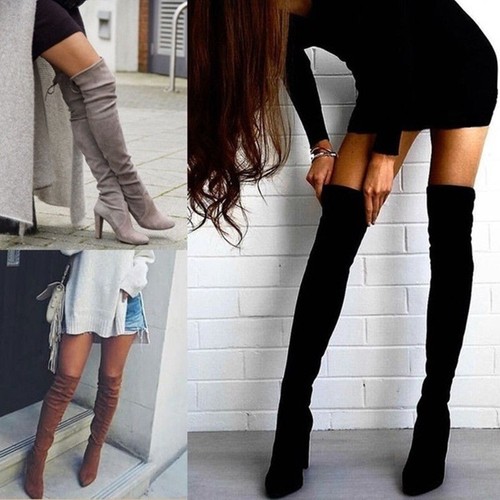 Women stretch thigh - thigh, high