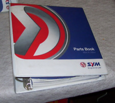 SYM Engine of Life MOTOR SCOOTER 50cc & 100cc PARTS BOOK Not dated