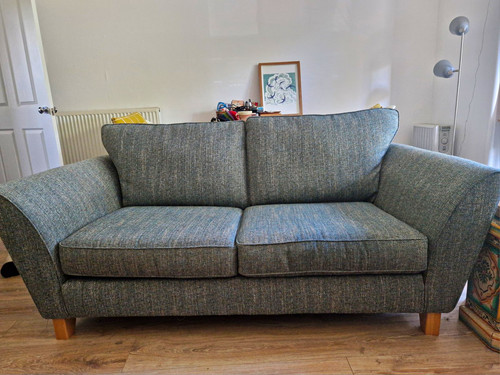John lewis blue - lewis, 2-seater