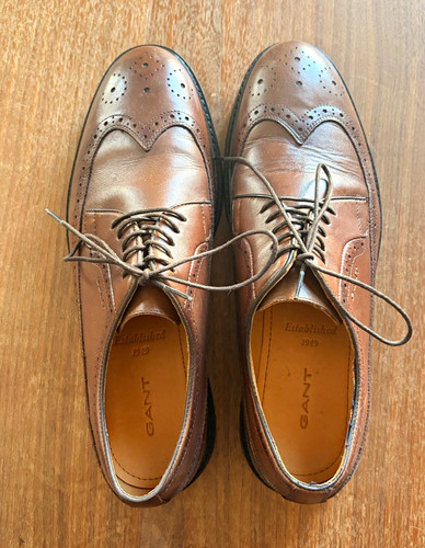 Gant men brown leather - men’s,
