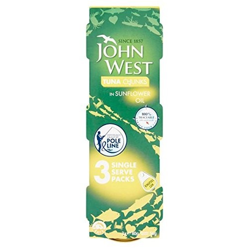 John west tuna - chunks, in