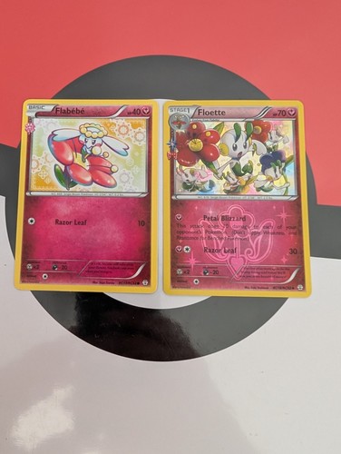 Flabebe rc17 and floette rc18 - rc17,