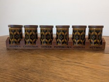 Vintage Hornsea Spice Jars &