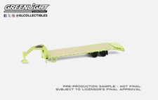 Gooseneck trailer green with - green,
