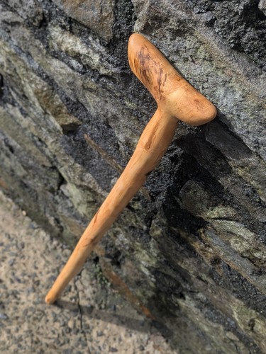 Spalted beechwood shillelagh - beechwood,