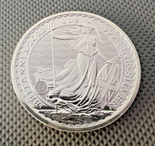Royal Mint Elizabeth 2022 1oz Silver Britannia Coin  999 Silver