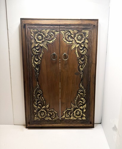 Handcrafted thai teak double - handcrafted,