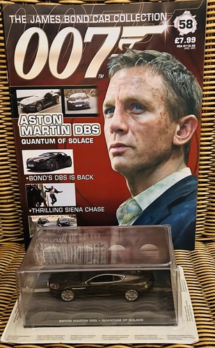 Eaglemoss james bond - eaglemoss, #58