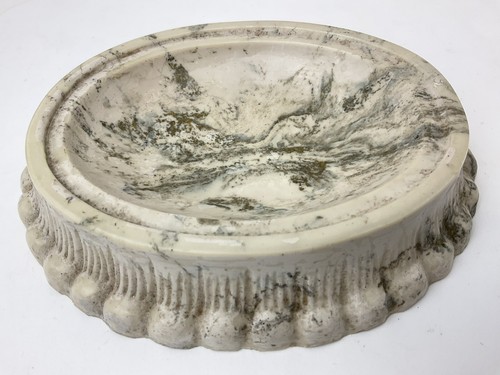 Vintage faux marble - faux, dish