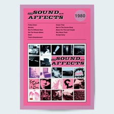 The Jam Sound Affects Fine Art Album Poster