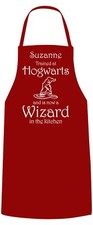 Chef Apron Wizard in the Kitchen (Personalised) R
