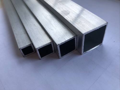 Aluminium box section tube - box,