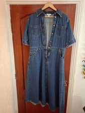 Alinge Asymmetric Denim Dress