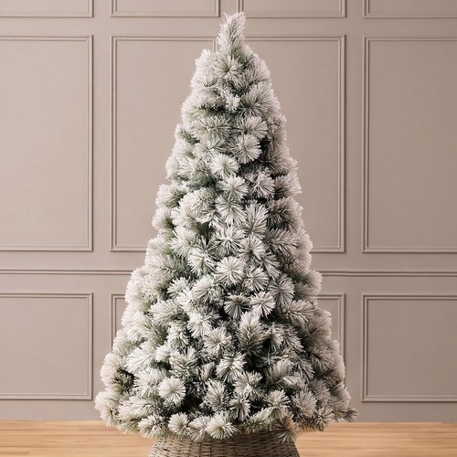 Flocked artificial christmas - flocked,