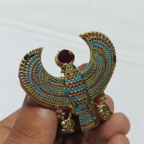 Pharaonic falcon ring egyptian - falcon,