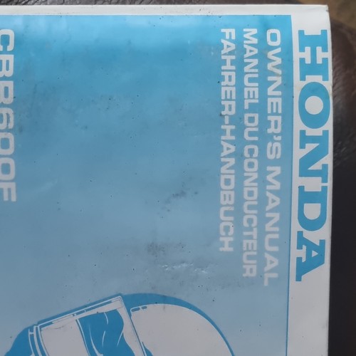 New genuine honda owners - new,