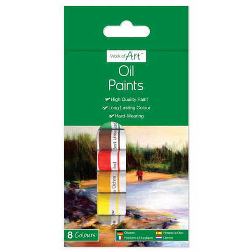 Oil paints 6ml painting - oil, 8