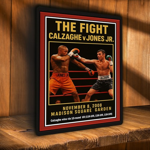 Calzaghe roy jones - jones, boxing