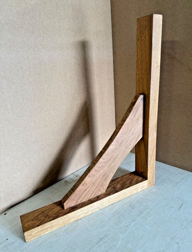 Solid oak gallows brackets - ,, l