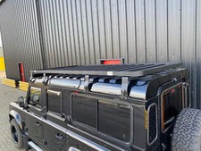 Full length black aluminium