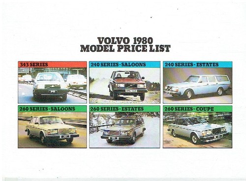 Volvo 343 244 245 264 - 343,