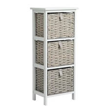 Bathroom Storage Unit Grey 3