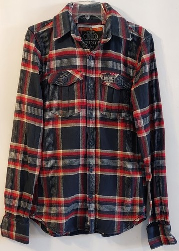 Superdry men red plaid - men's,