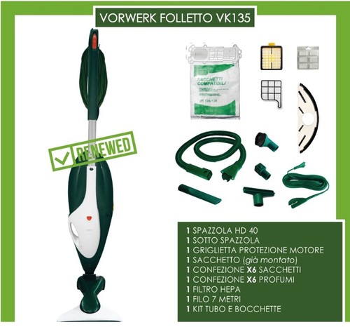 Vorwerk folletto vk135 - vorwerk,