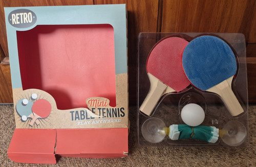 Retro mini table tennis - mini,