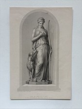 Antique Engraving Penelope