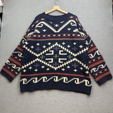 TOAST Jumper UK 18 Navy Knit