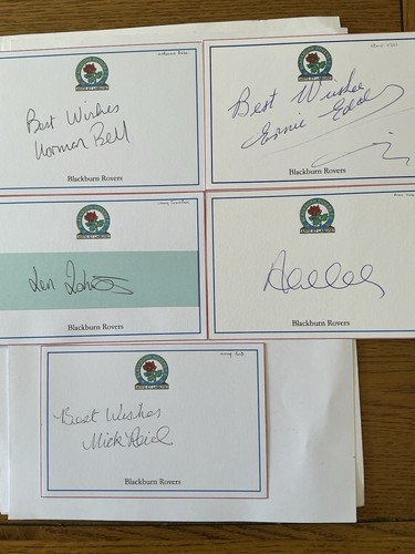 Signed blackburn rovers - 5,