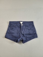 H&M Women Jean Shorts 6 Blue