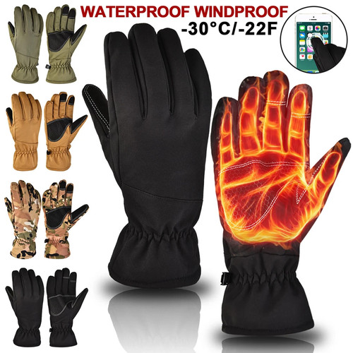 Winter gloves waterproof - winter,