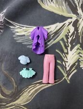 Polly Pocket Rubber Clothing Bundle 