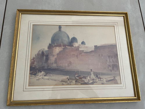 Russell flint print mounted - russell,