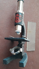 Vintage Students Microscope No 2 Signalling Equipment Ltd - original box 1950's