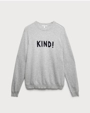 M&S X BELLA FREUD Pure Cashmere 'Kind' Jumper Size S