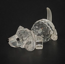 SWAROVSKI BEAGLE PUPPY PLAYING (1993 - 2011) - 172296 - UnBoxed- RETIRED - VGC