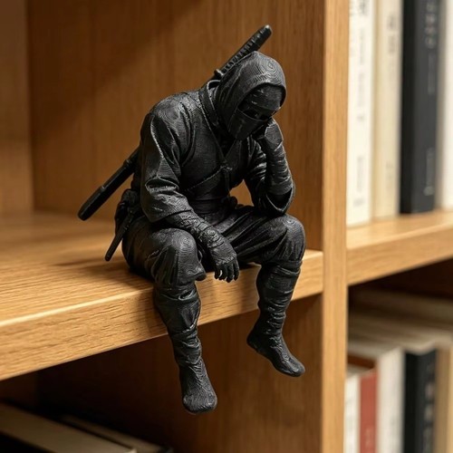 1pc printed ninja figurine - 3d,